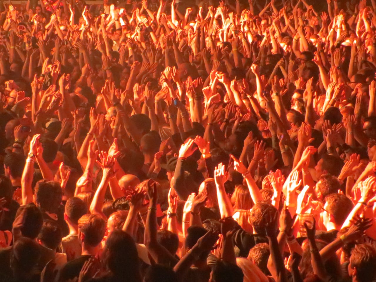 Crowd, Nine Inch Nails, 18 May 2014