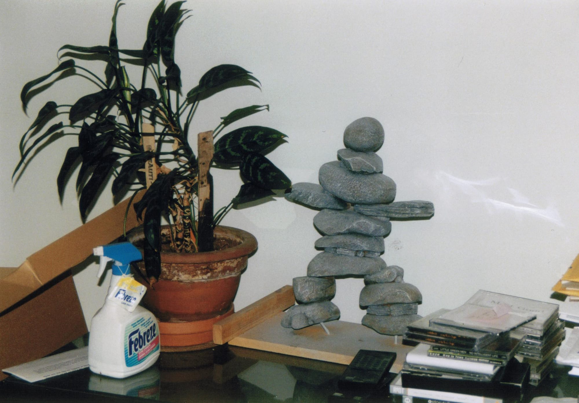 Pegi’s office, June 2004